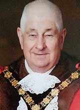 Picture of Cyng. J.E. Jones, Y.H. Mayor of Llanelli 2019 - 20 
